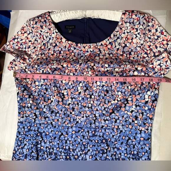 Talbots floral midi dress size 10 - Picture 8 of 9